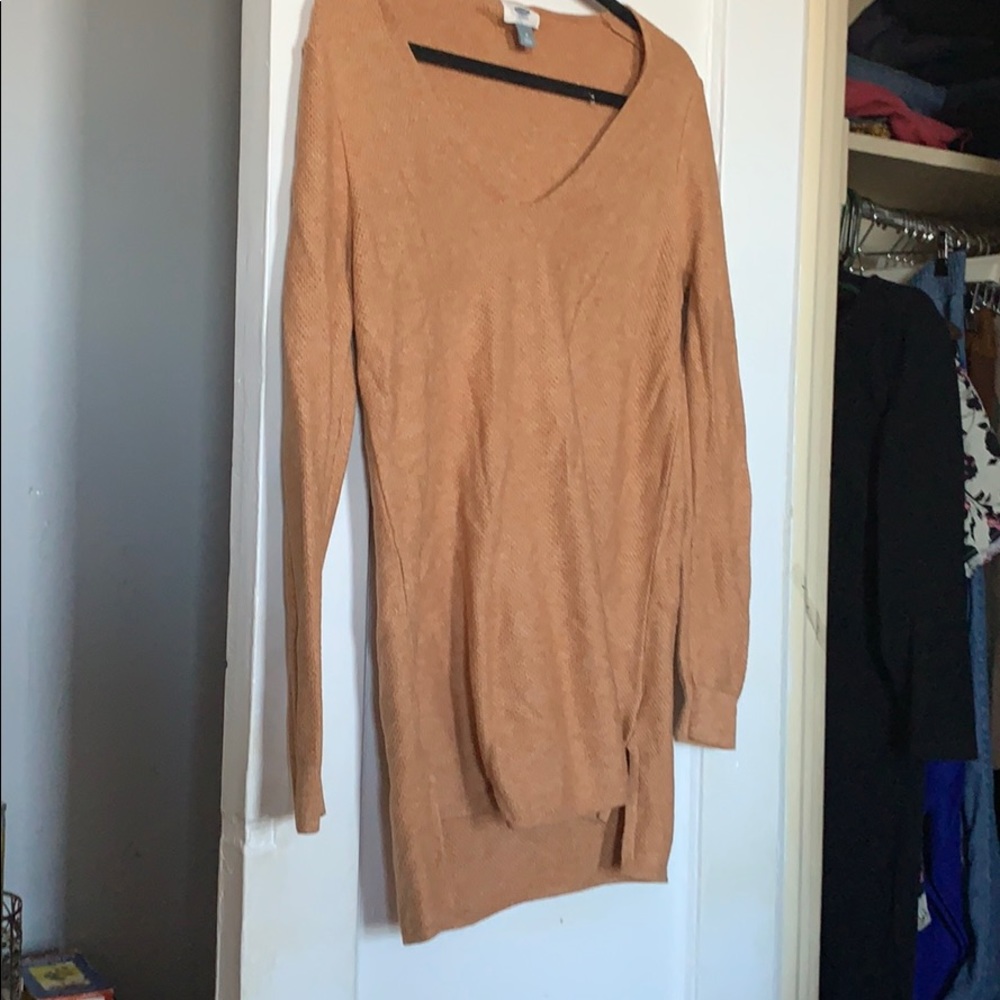 Tan sweater